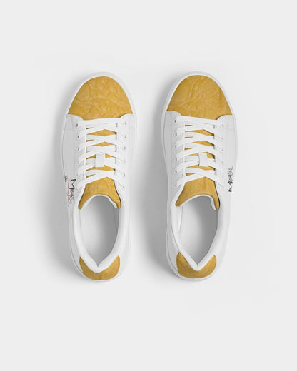 Gator yellow by Trinity D Marvin Women's Faux-Leather Sneaker