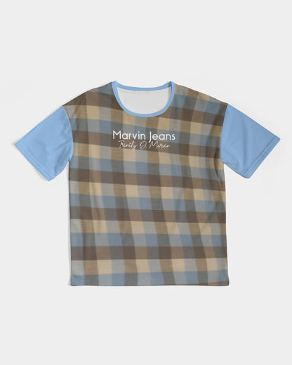 @plaids baby blue Men's Premium Heavyweight Tee