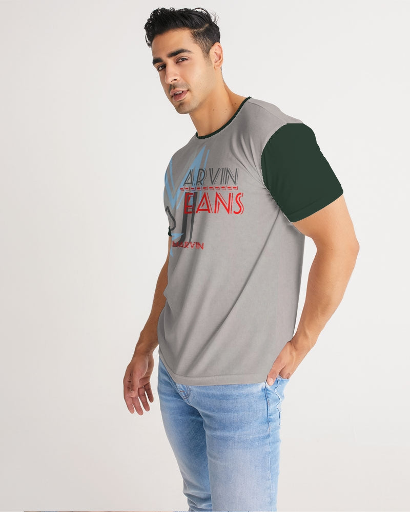 Above greatness light gray by Marvin Jeans and Trinity D. Marvin Men's Tee