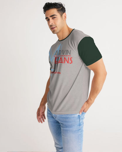 Above greatness light gray by Marvin Jeans and Trinity D. Marvin Men's Tee