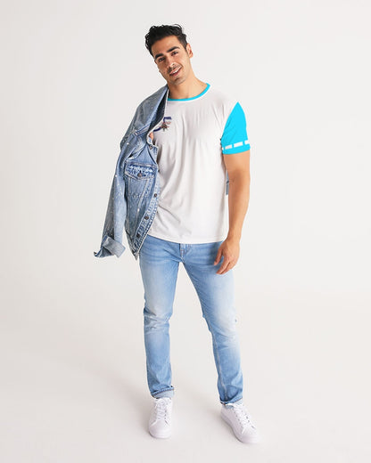 Loud blue by Marvin Jeans and Trinity D Marvin Men's Tee