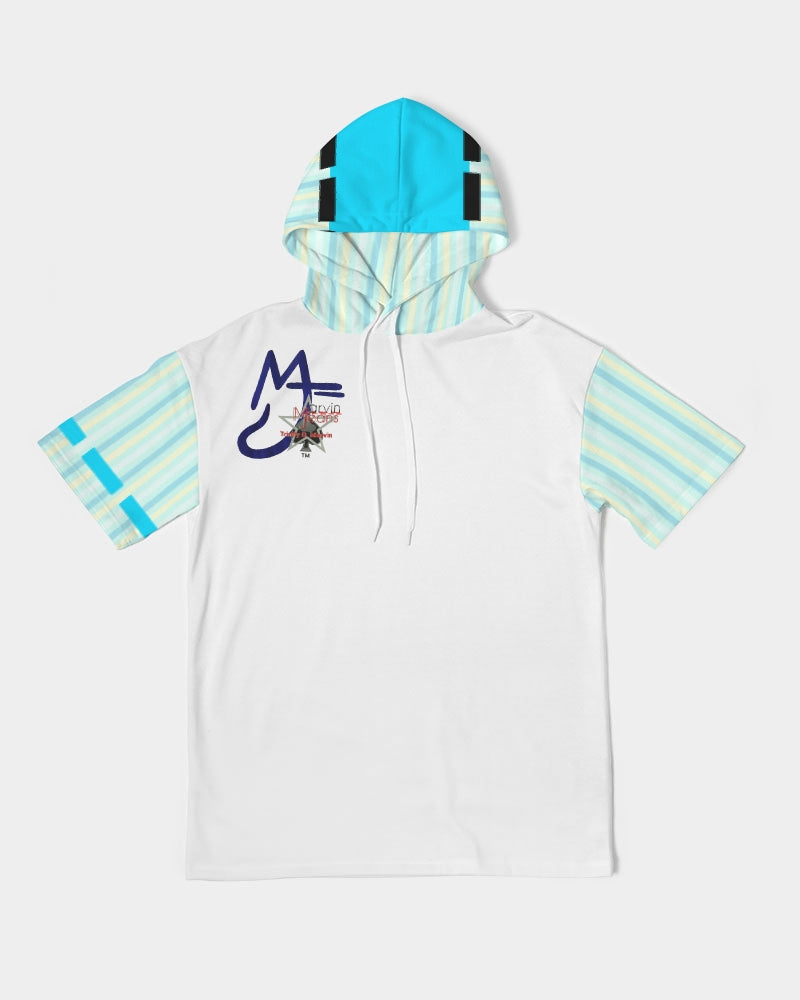 Pin stripes by Marvin Jeans and Trinity D Marvin Men's Premium Heavyweight Short Sleeve Hoodie