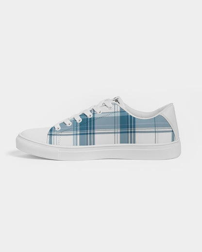 Mega Plaids Men's Faux-Leather Sneaker
