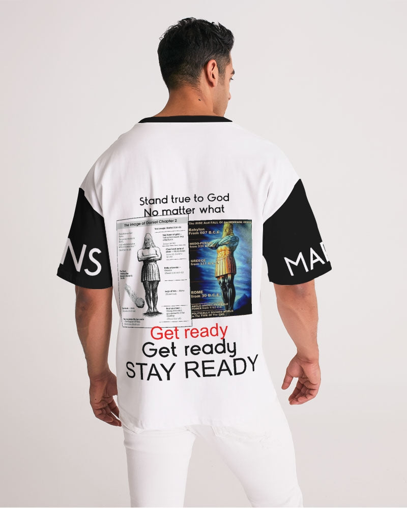 Gospel message get ready BY MARVIN JEANS Men's Premium Heavyweight Tee
