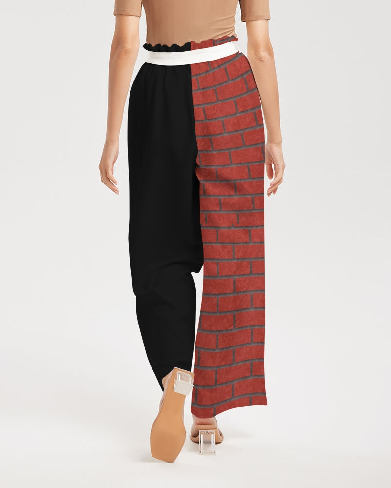 Brick city red by Marvin Jeans and Trinity D Marvin Women's High-Rise Wide Leg Pants