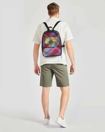 Plaids by Marvin Jeans and Trinity D Marvin Classic Faux Leather Backpack