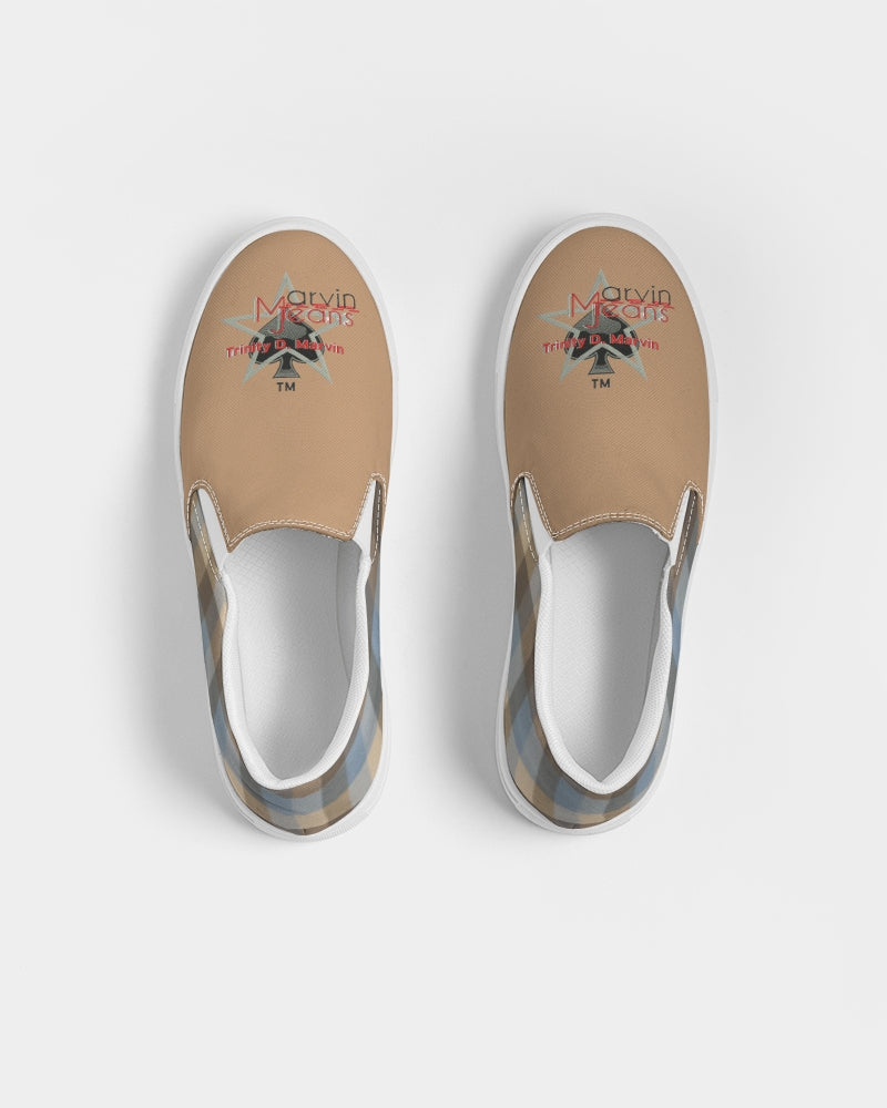 @plaids Men's Slip-On Canvas Shoe