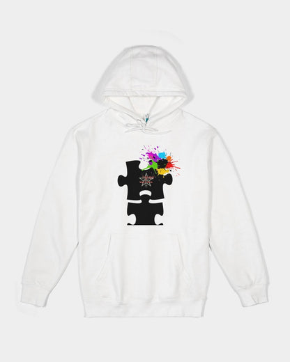 Puzzle piece by Marvin Jeans and Trinity D Marvin Unisex Premium Pullover Hoodie | Lane Seven