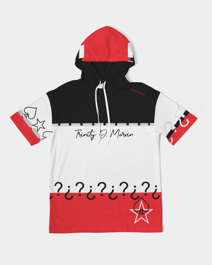 @the MARVIN JEANS company Men's Premium Heavyweight Short Sleeve Hoodie