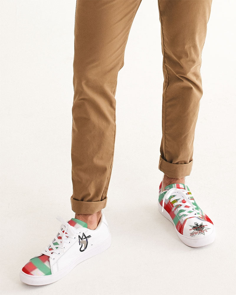 Color grid by Marvin Jeans and Trinity D Marvin Men's Faux-Leather Sneaker