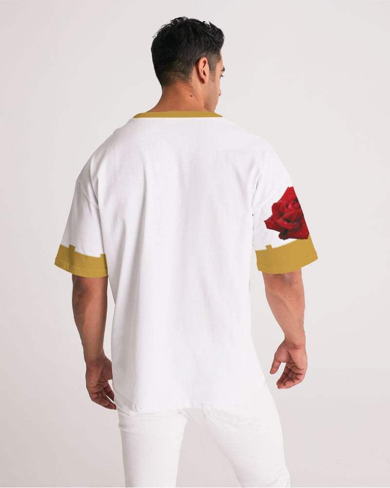 Red rose gold Men's Premium Heavyweight Tee