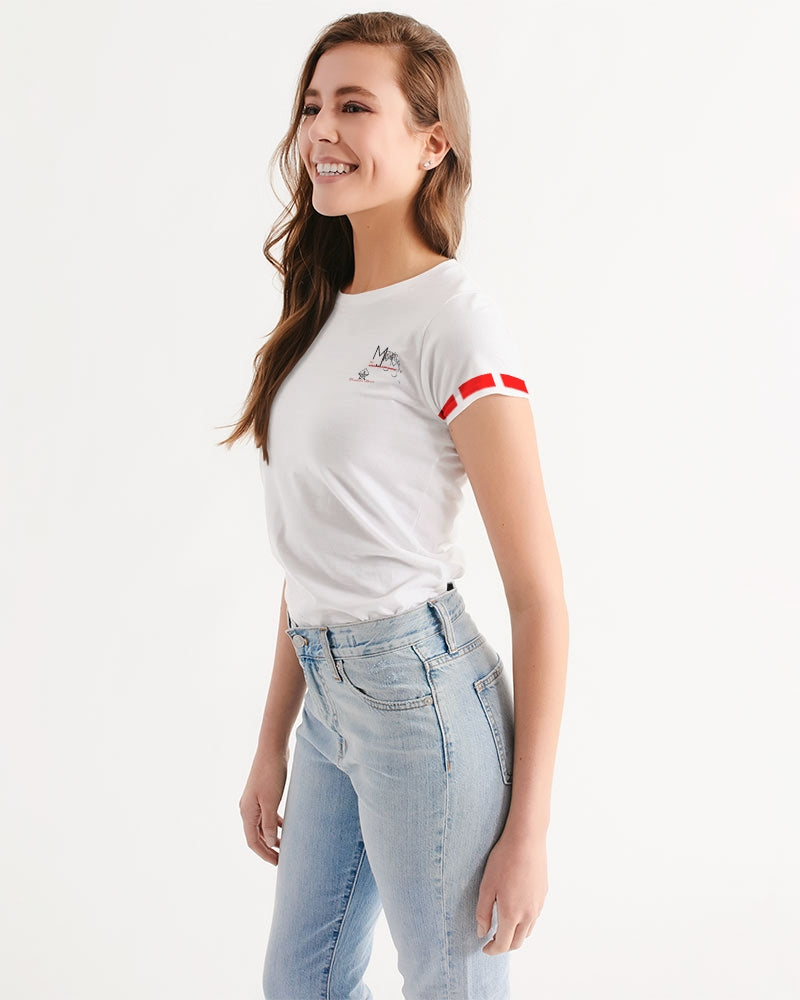 All white Marvin Jeans Women's Tee
