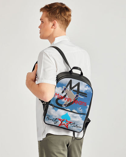 Skydive Legacy BY MARVIN JEANS Classic Faux Leather Backpack