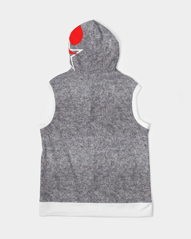 Wool, by Marvin Jeans and Trinity D Marvin Men's Premium Heavyweight Sleeveless Hoodie