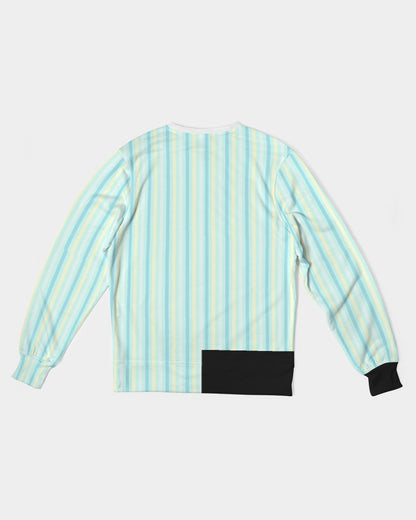 Pin stripes by Marvin Jeans and Trinity D Marvin Men's Classic French Terry Crewneck Pullover