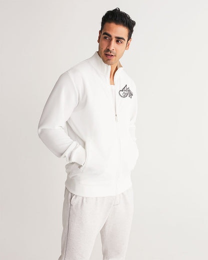 All white Marvin Jeans  Men's Track Jacket