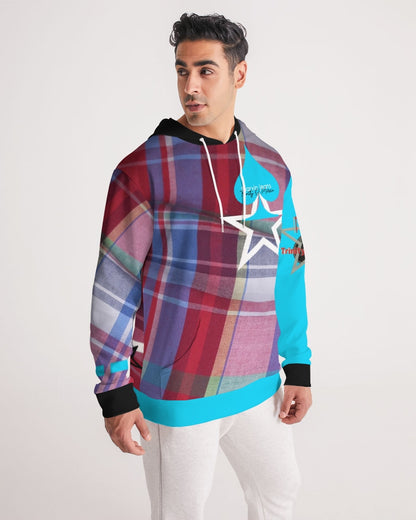 Glory plaids BY MARVIN JEANS Men's Hoodie