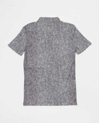 Wool ,by Marvin Jeans and Trinity D Marvin Men's Slim Fit Short Sleeve Polo