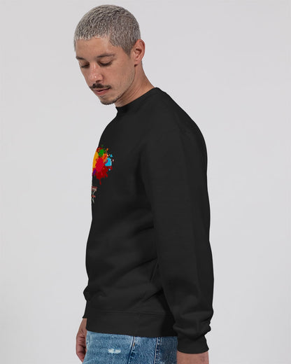 Black splash Unisex Premium Crewneck Sweatshirt | Lane Seven