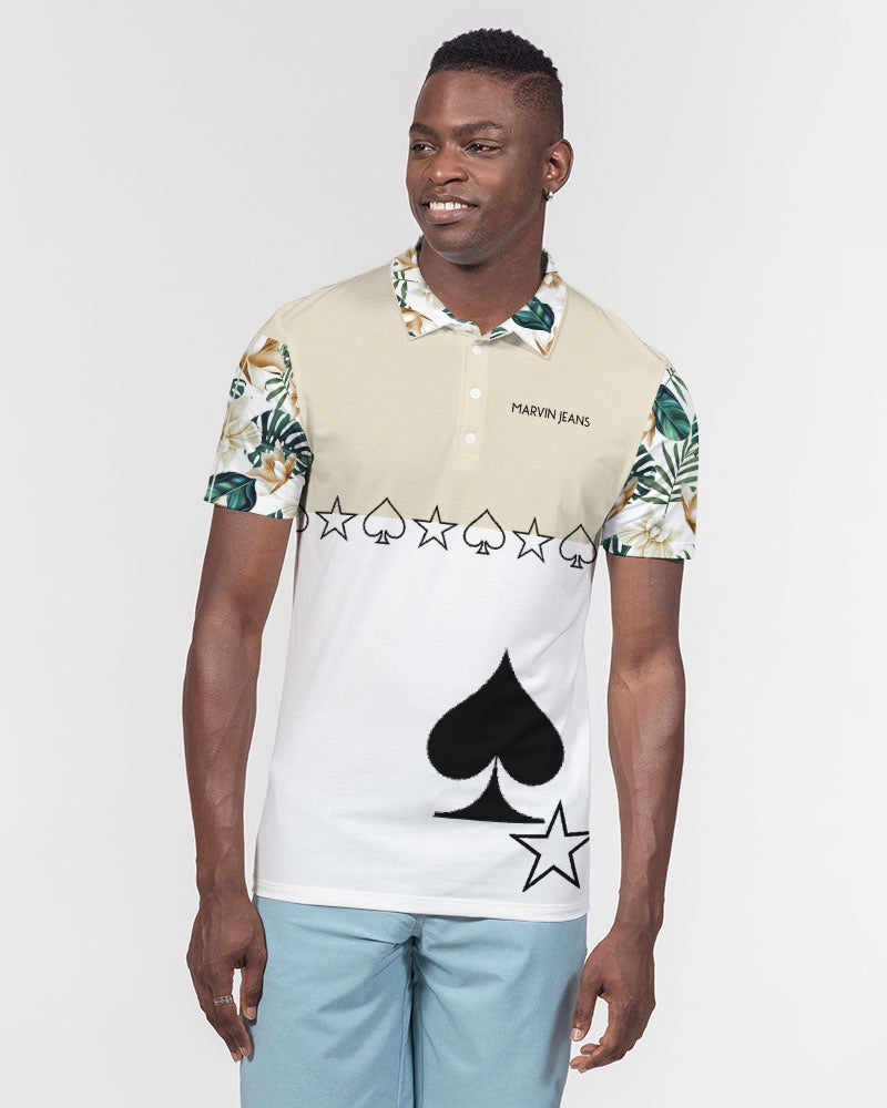 Rosewood Men's Slim Fit Short Sleeve Polo