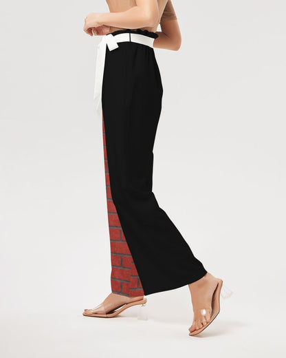 Brick city red by Marvin Jeans and Trinity D Marvin Women's High-Rise Wide Leg Pants