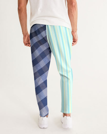 Blue stripes pin stripes BY MARVIN JEANS Men's Joggers