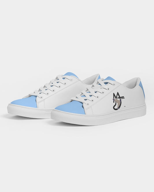 Baby blue by Marvin Jeans and Trinity D Marvin Men's Faux-Leather Sneaker