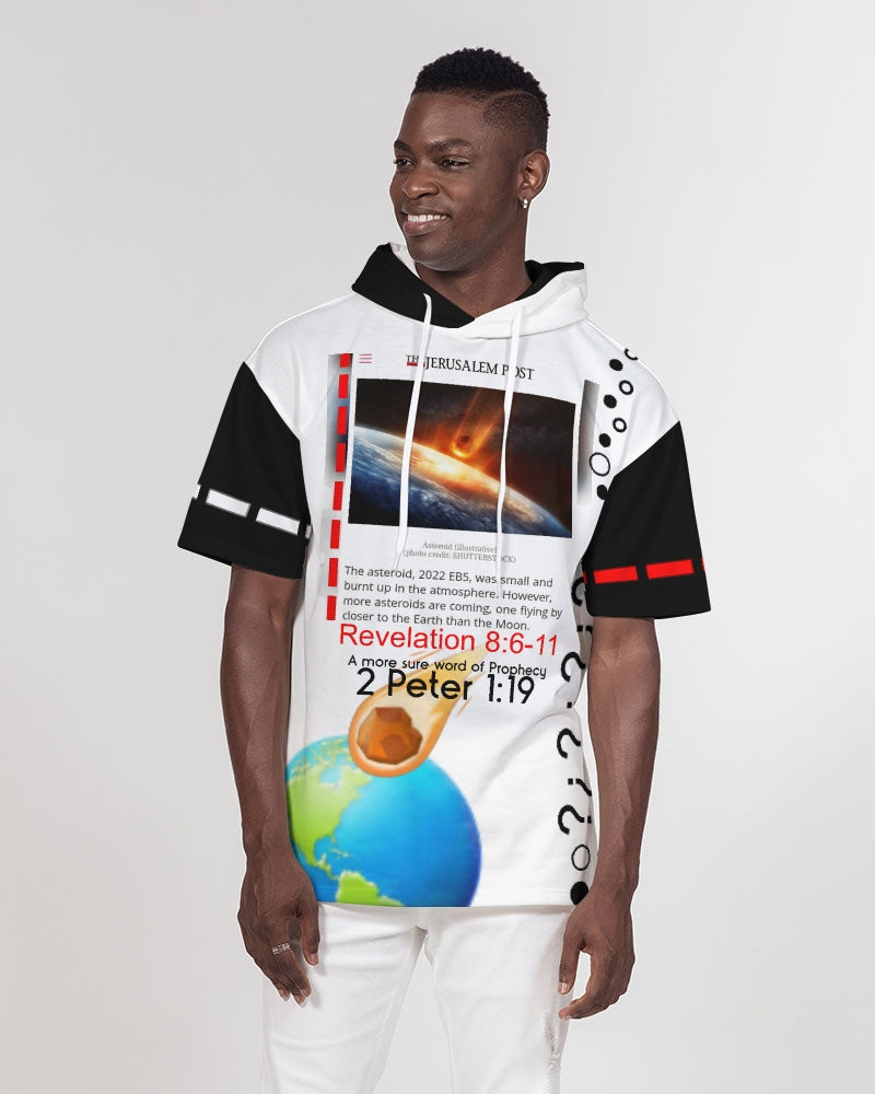 Gospel message Men's Premium Heavyweight Short Sleeve Hoodie
