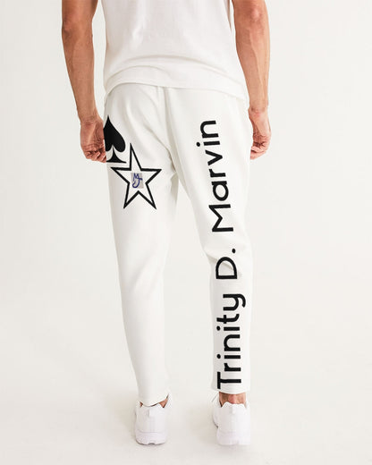 All white Legacy BY MARVIN JEANS Men's Joggers