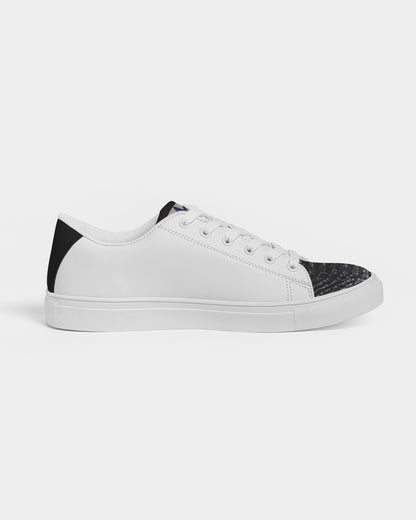 Gator black by Marvin Jeans Men's Faux-Leather Sneaker