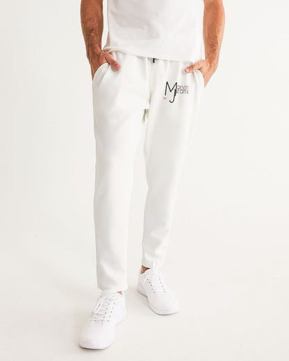 All white MJ by Marvin Jeans and Trinity D Marvin Men's Joggers