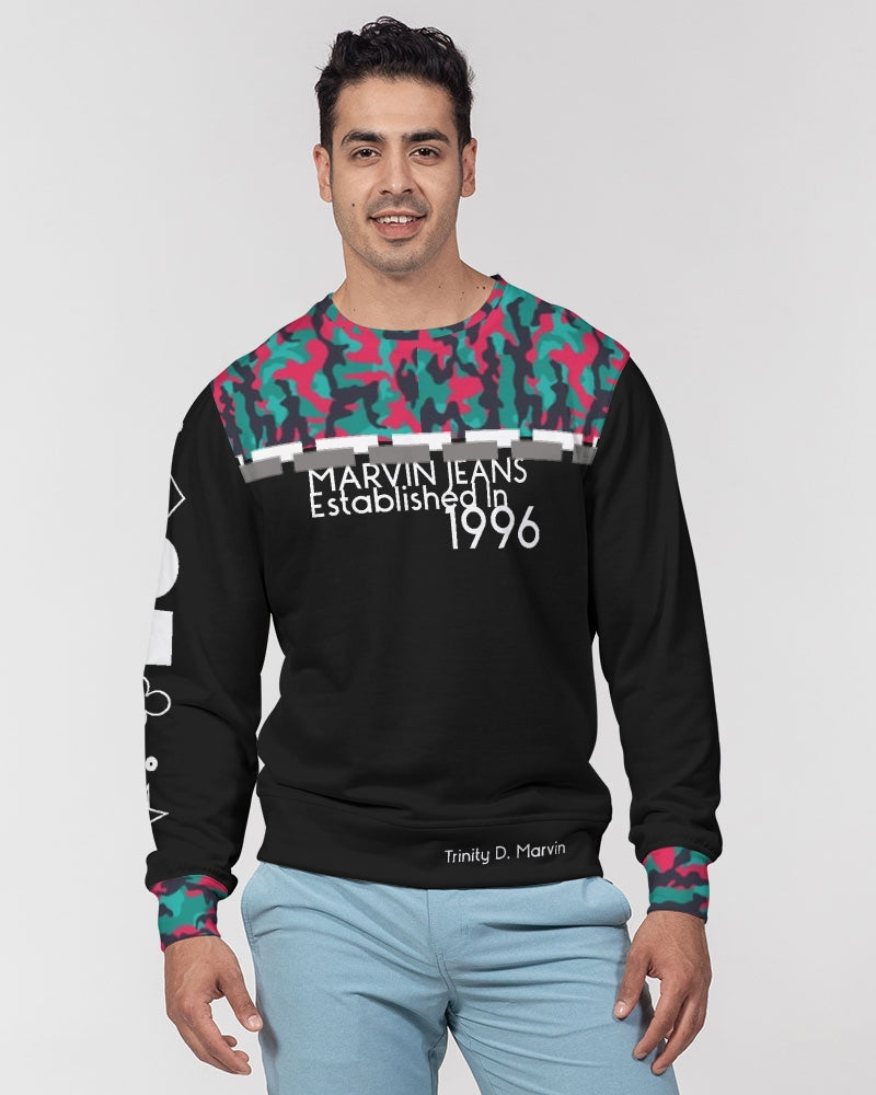Brilliant Men's Classic French Terry Crewneck Pullover