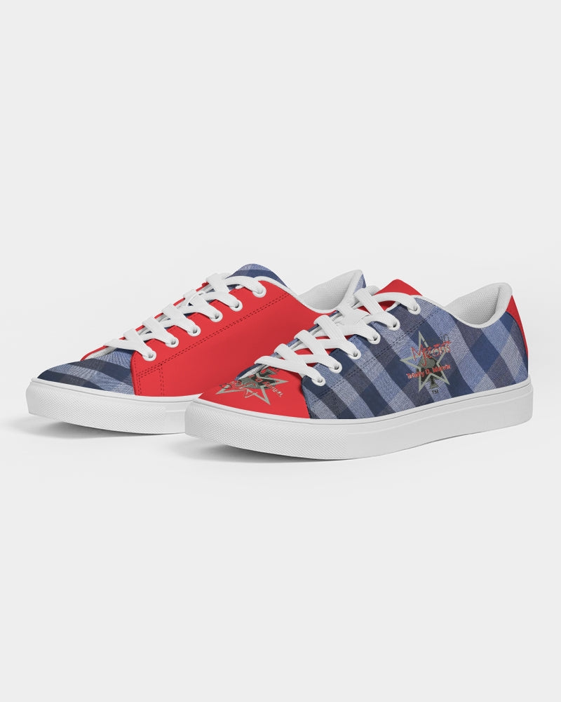 Ever Red by Marvin Jeans and Trinity D Marvin Men's Faux-Leather Sneaker