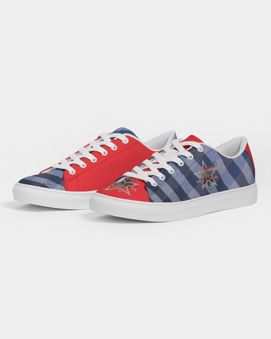 Ever Red by Marvin Jeans and Trinity D Marvin Men's Faux-Leather Sneaker