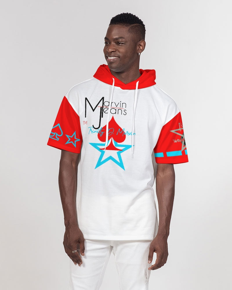 Glorious Brand by Marvin Jeans and Trinity D Marvin Men's Premium Heavyweight Short Sleeve Hoodie