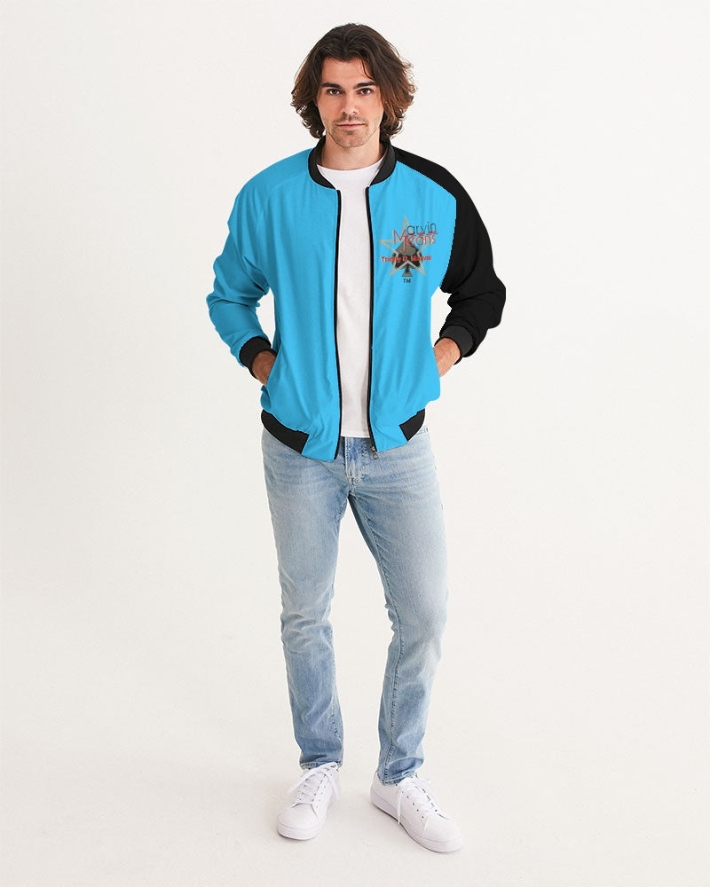 Loud blue by Marvin Jeans and Trinity D Marvin Men's Bomber Jacket