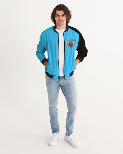 Loud blue by Marvin Jeans and Trinity D Marvin Men's Bomber Jacket