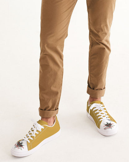 Gold by Marvin Jeans and Trinity D Marvin Men's Faux-Leather Sneaker