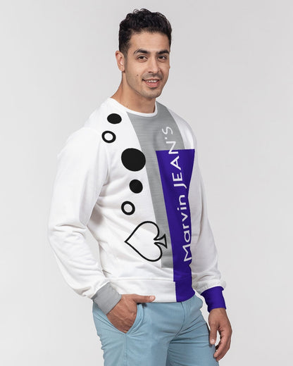Retro Men's Classic French Terry Crewneck Pullover