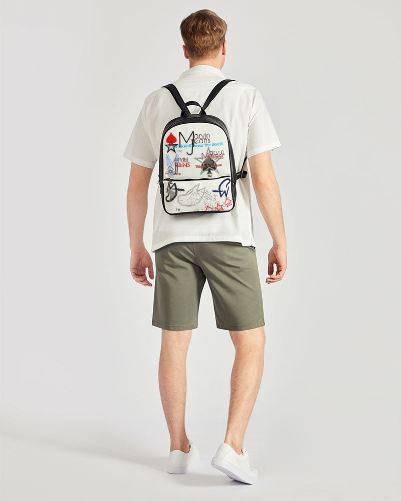 Retro by Trinity D Marvin and Marvin Jeans  Classic Faux Leather Backpack
