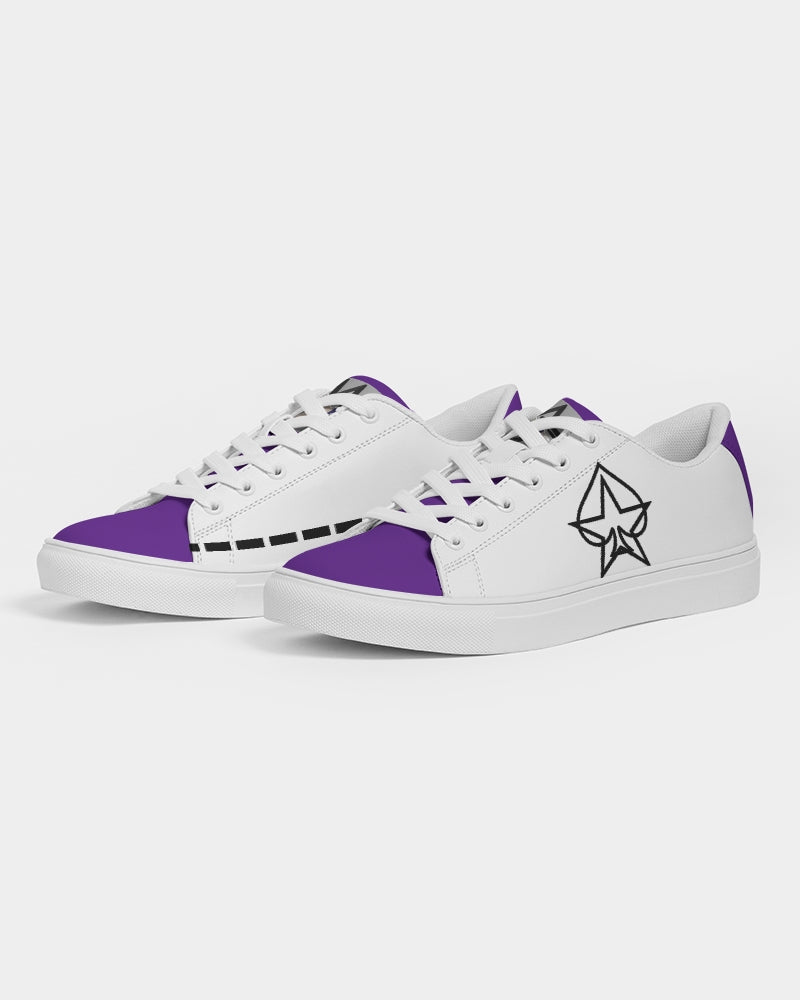 Purple BY MARVIN JEANS Men's Faux-Leather Sneaker