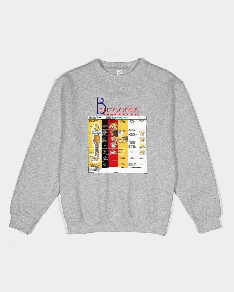 Daniel's gospel message by Marvin Jeans and Trinity D Marvin Unisex Premium Crewneck Sweatshirt | Lane Seven