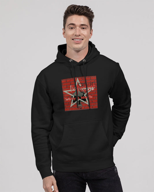 Brick city red BY MARVIN JEANS Unisex Premium Pullover Hoodie | Lane Seven