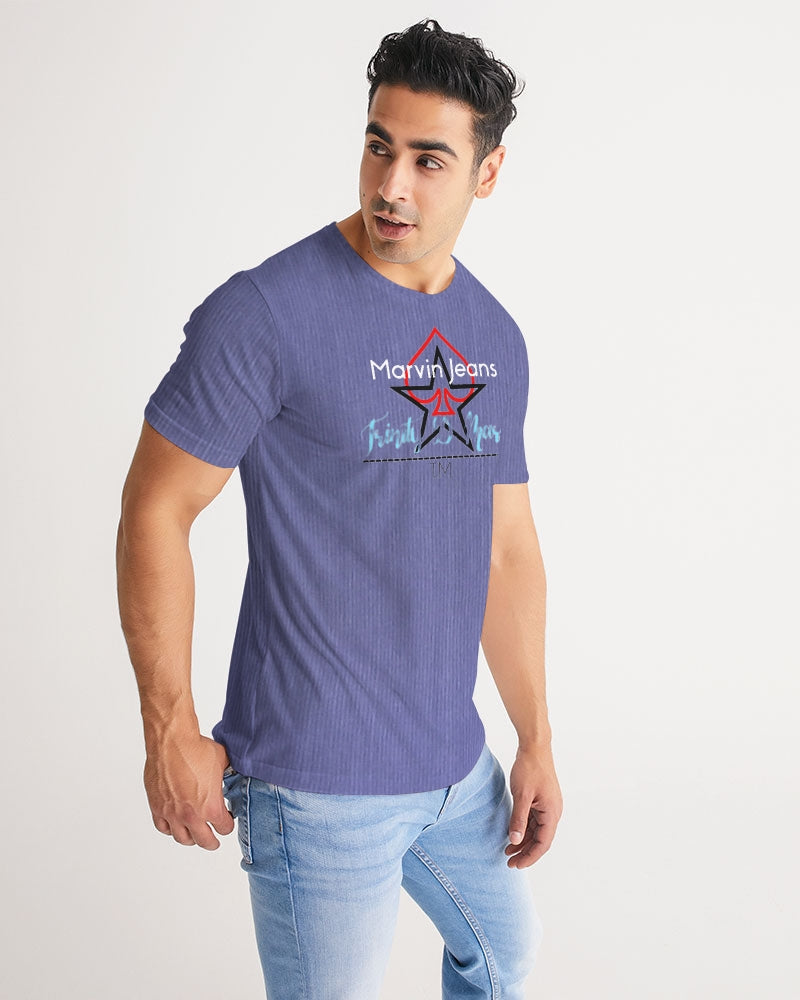 Blue light by Marvin Jeans and Trinity D Marvin Men's Tee