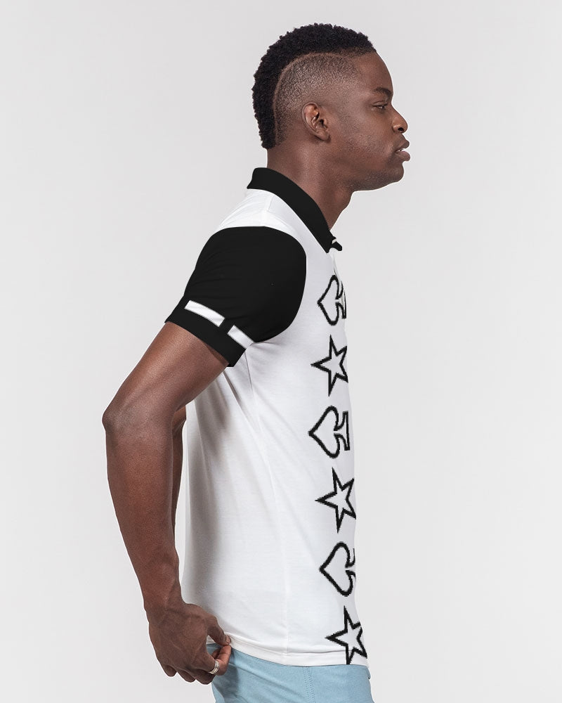 Bear cap black by Marvin Jeans and Trinity D Marvin Men's Slim Fit Short Sleeve Polo
