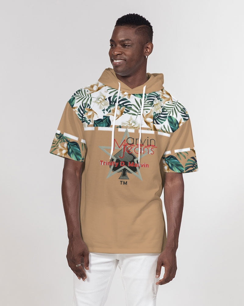 Rosewood by Marvin Jeans and Trinity D Marvin Men's Premium Heavyweight Short Sleeve Hoodie