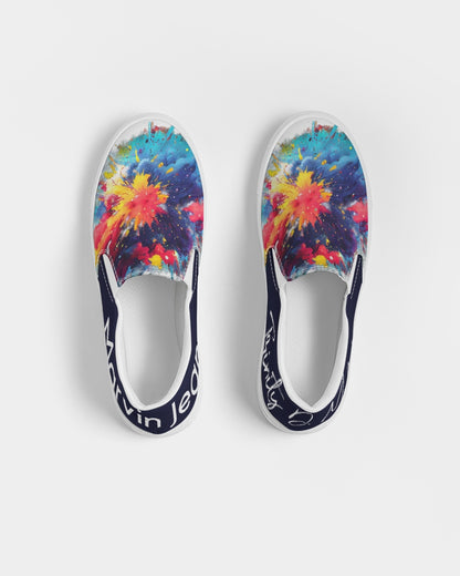 Dark splash by Marvin Jeans and Trinity D Marvin Men's Slip-On Canvas Shoe