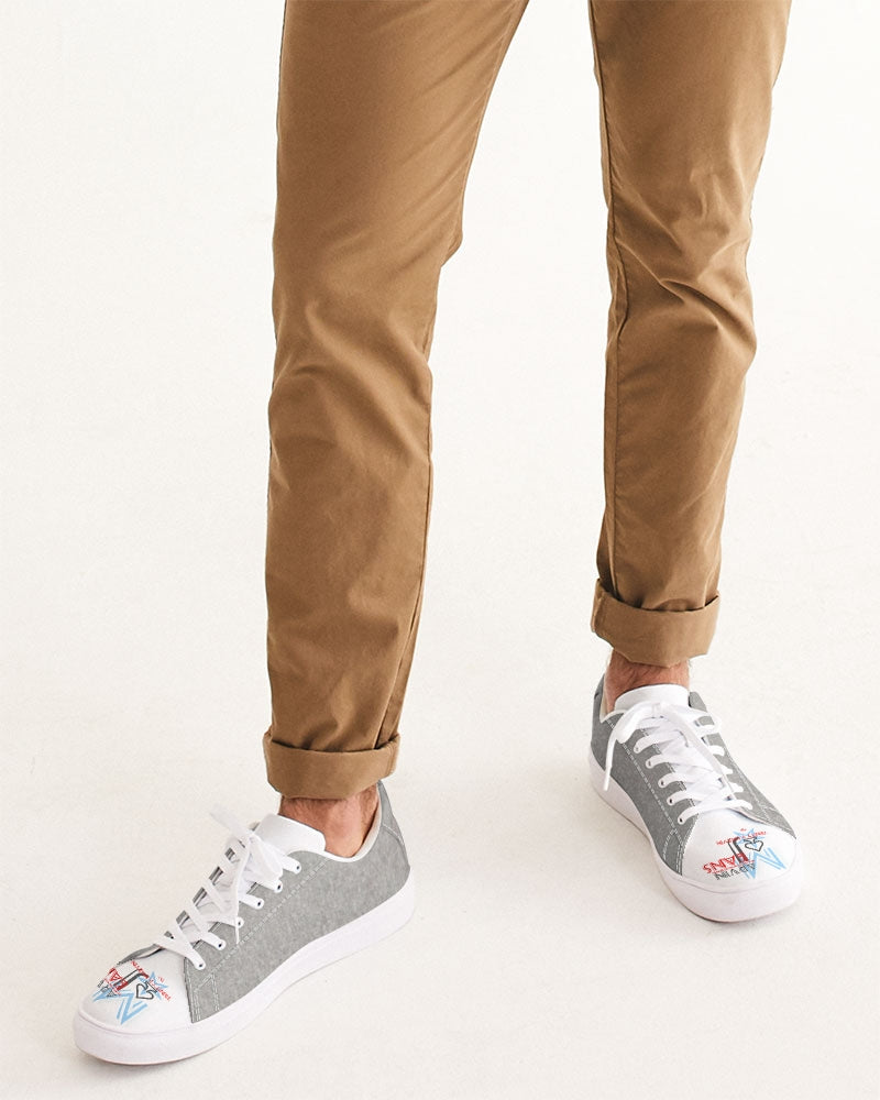 Above greatest by Trinity D. Marvin and Marvin Jeans  Men's Faux-Leather Sneaker