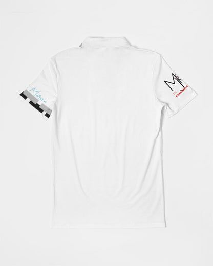 @the MARVIN JEANS company Men's Slim Fit Short Sleeve Polo
