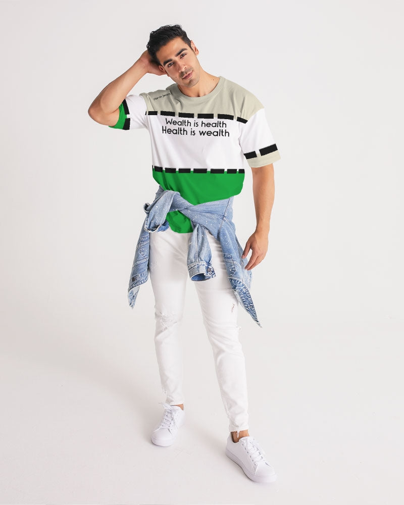 Health is wealth BY MARVIN JEANS Men's Premium Heavyweight Tee